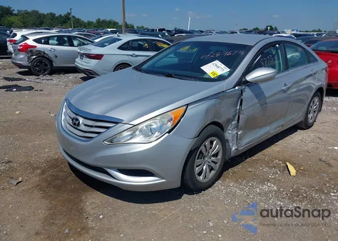 2012 Hyundai Sonata Gls from USA, damaged, VIN 5NPEB4AC4CH436471